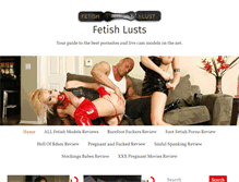 Tablet Screenshot of fetishlusts.com